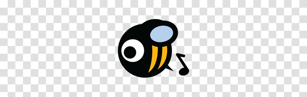 Music Bee Logo Folder Icon Music Bee Bee Emoji Logo, Beverage, Drink Transparent Png
