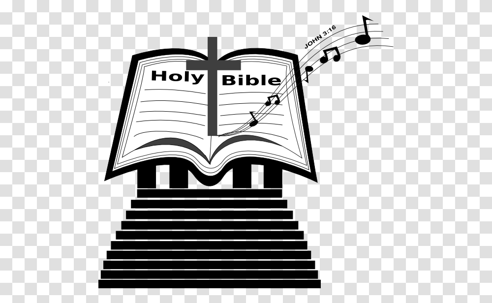 Music Bible Clip Arts For Web Clip Arts Free Clip Art For Music With Bible, Text, Symbol, Silhouette, Stencil Transparent Png