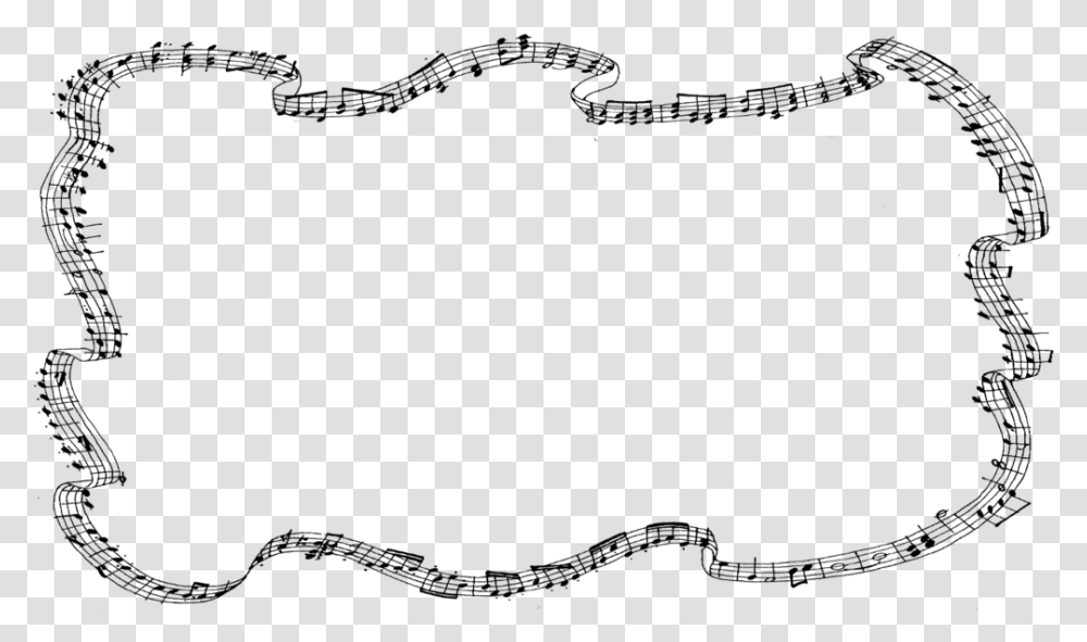 Music Border Clipart Musical Border Clip Art, Gray, World Of Warcraft Transparent Png