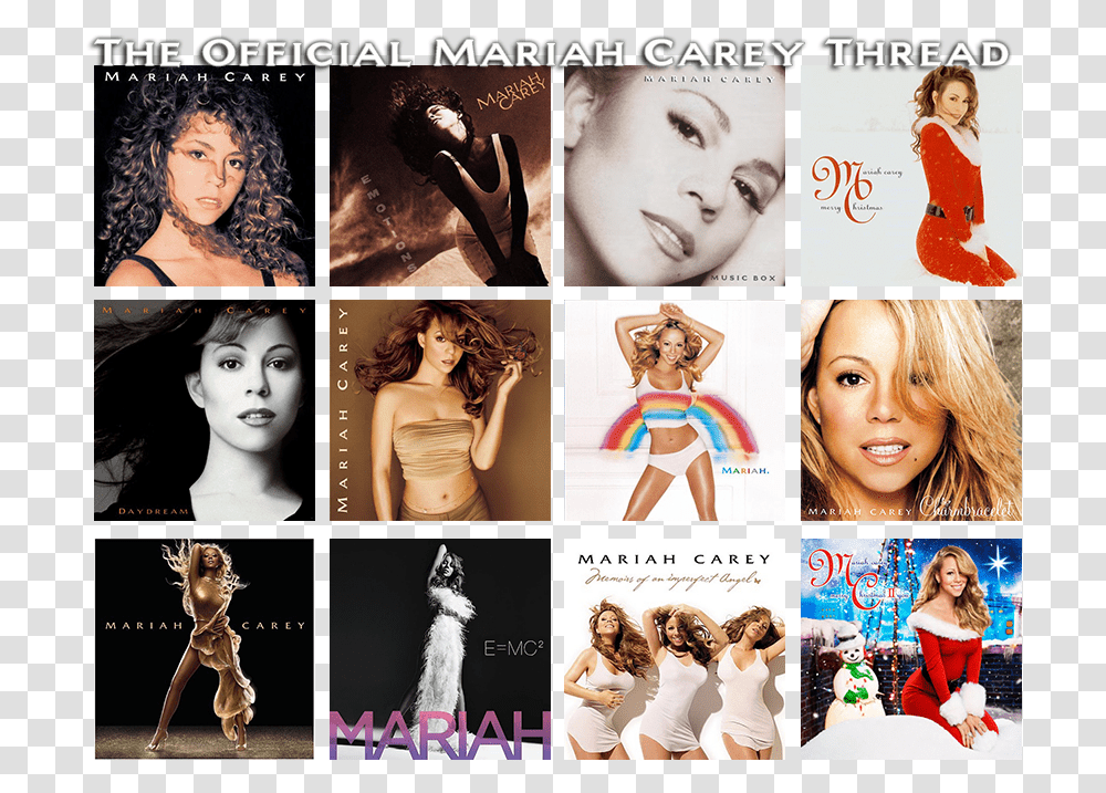 Music Box Emotions Mariah Carey Mariah Carey Albums, Collage, Poster, Advertisement, Person Transparent Png