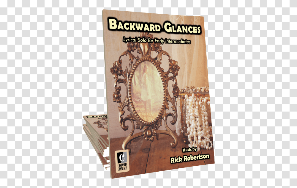 Music By Rick RobertsonTitle Backward Glances Book Cover, Furniture, Mirror, Advertisement, Poster Transparent Png