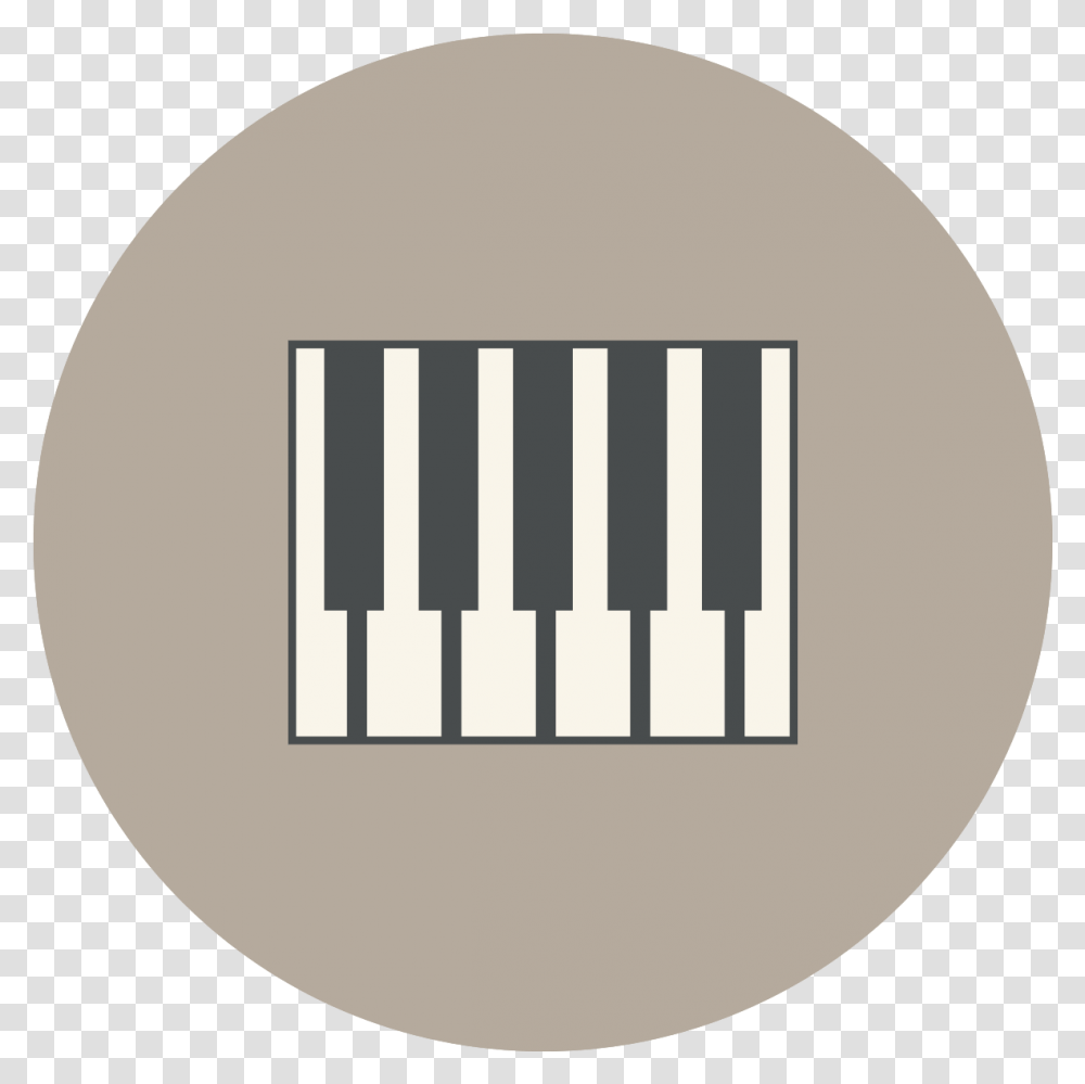 Music Circle Icon Piano 1192224 Piano Icon, Electronics, Keyboard, Road, Label Transparent Png