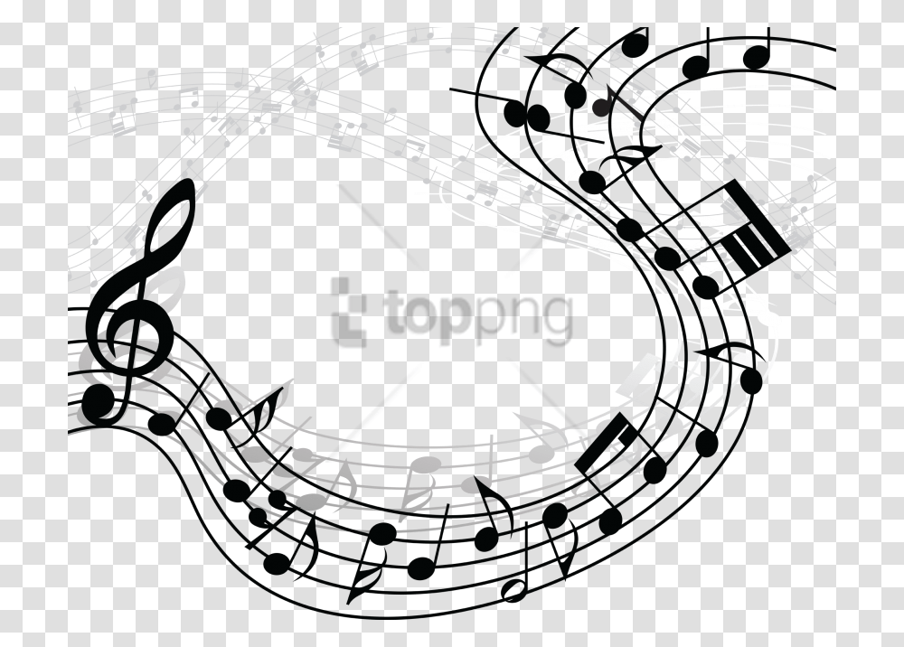 Music Clipart Clear Background Music Notes Gif, Number, Plot Transparent Png