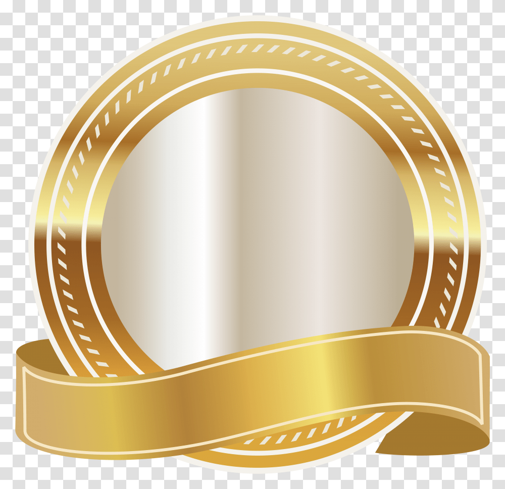 Music Clipart Ribbon Free For Gold Award Ribbon, Tape, Gold Medal, Trophy, Treasure Transparent Png