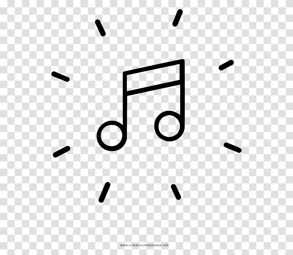 Music Coloring Page, Gray, World Of Warcraft Transparent Png