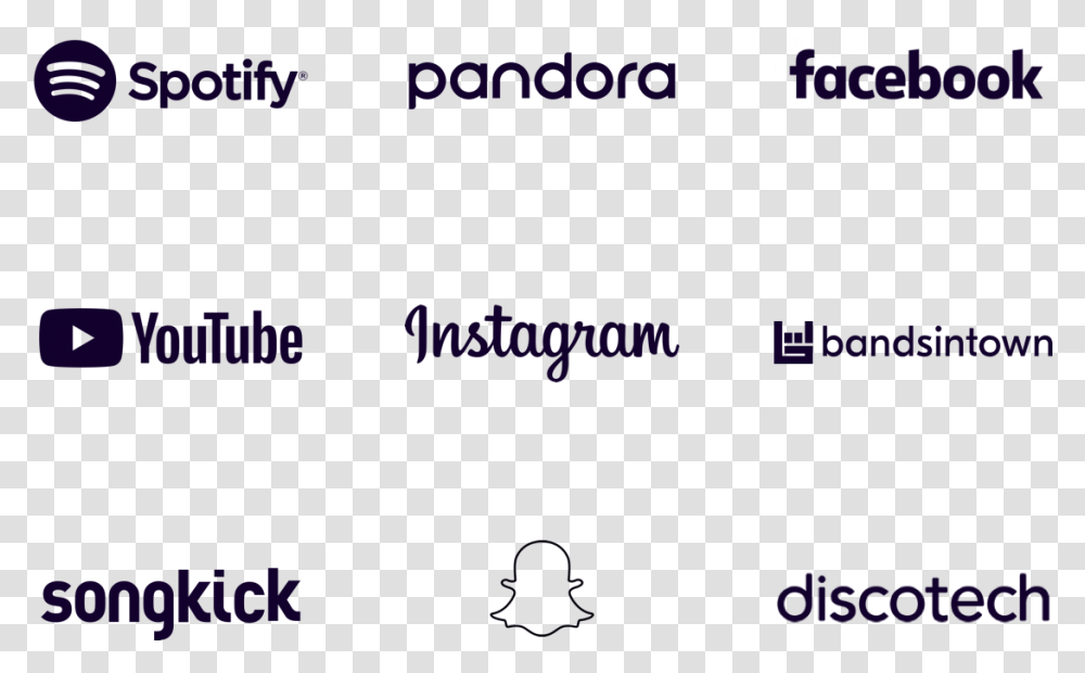 Music Distribution Music Platform Logos, Alphabet, Number Transparent Png