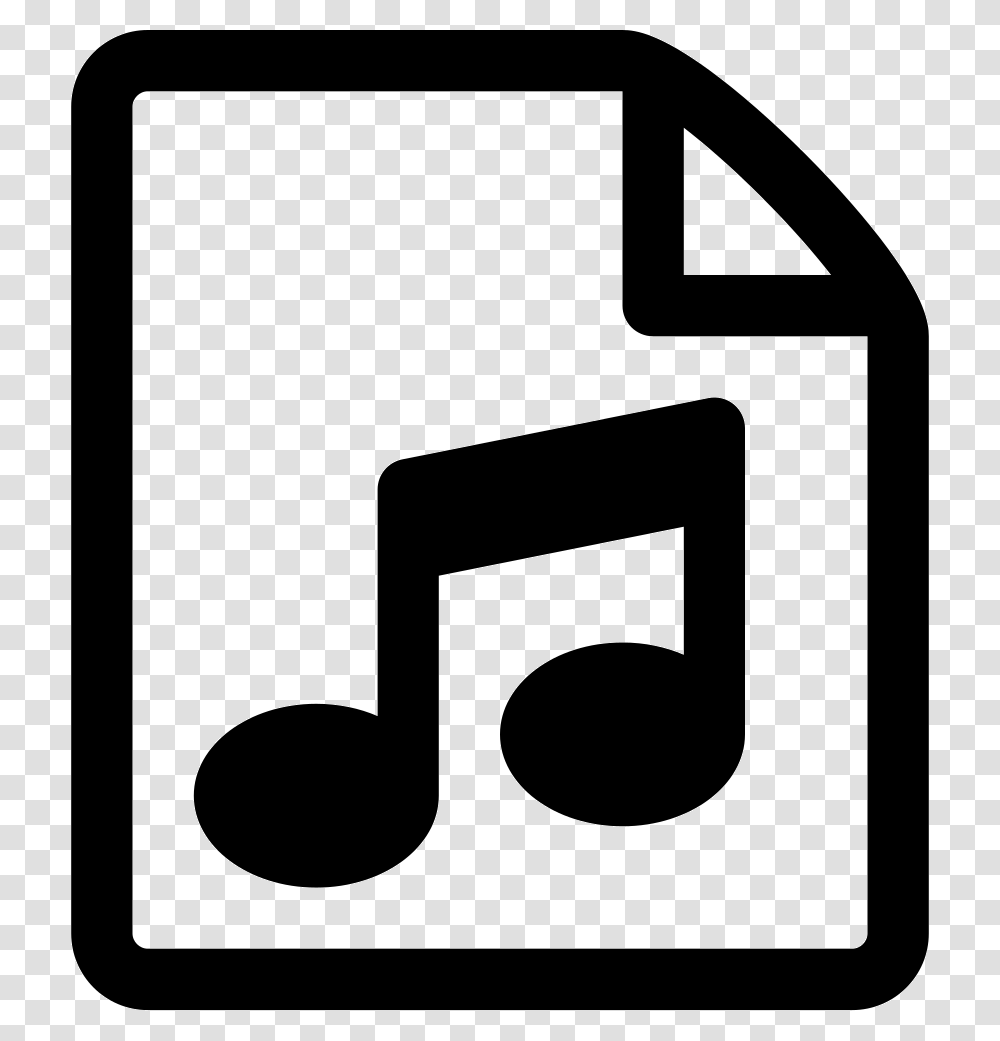 Music Document Song Audio Icon Free, Label, Number Transparent Png
