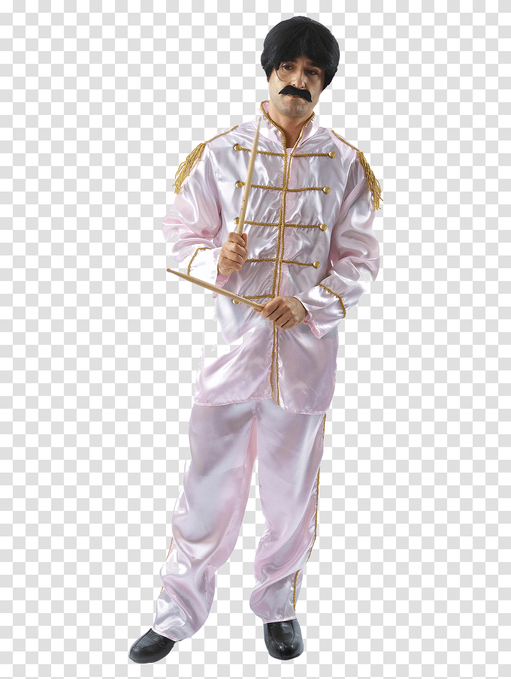 Music Fancy Dress & Pop Star Costumes - Simply Sgt Pepper Pink Costume, Clothing, Person, Martial Arts, Sport Transparent Png