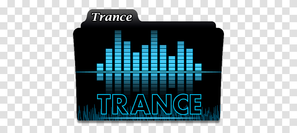 Music Folder Icons Trance My World, Text, Word, Light, Graphics Transparent Png