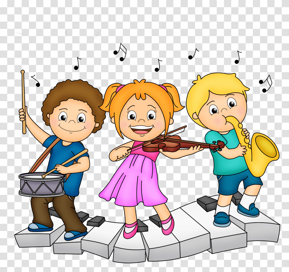 Music For Kids Art For Kids Crafts For Kids Clip Kids Playing Musical Instruments Clipart, Person, Human, People, Musician Transparent Png