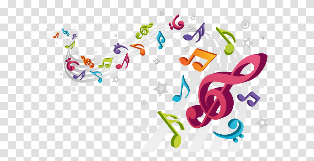 Music, Floral Design, Pattern Transparent Png