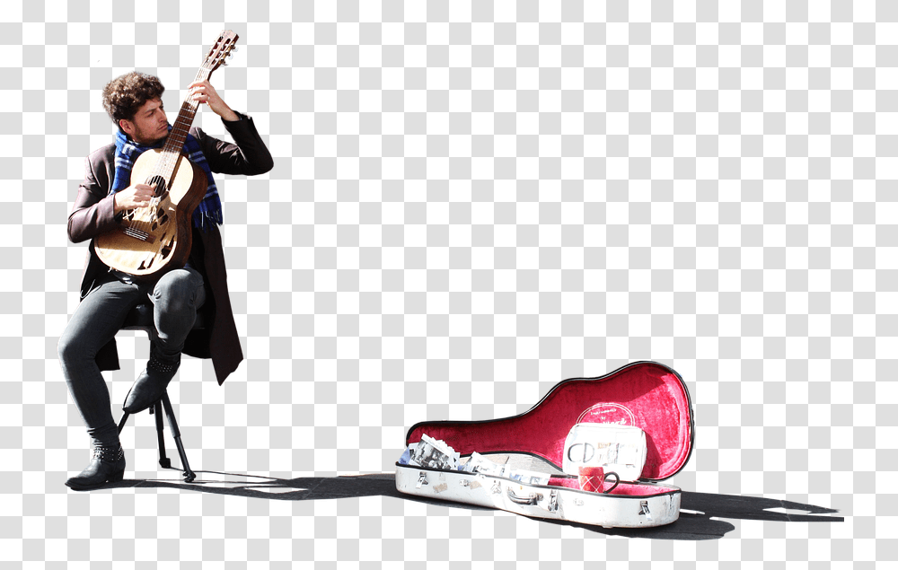 Music Guitarist Played Musician, Person, Leisure Activities, Musical Instrument, Clothing Transparent Png