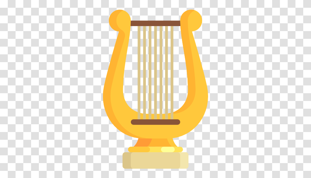Music Harp Musical Instrument Harp Icon, Lyre, Leisure Activities Transparent Png
