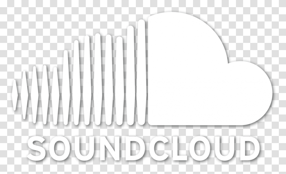 Music Home White White Soundcloud Logo, Comb Transparent Png