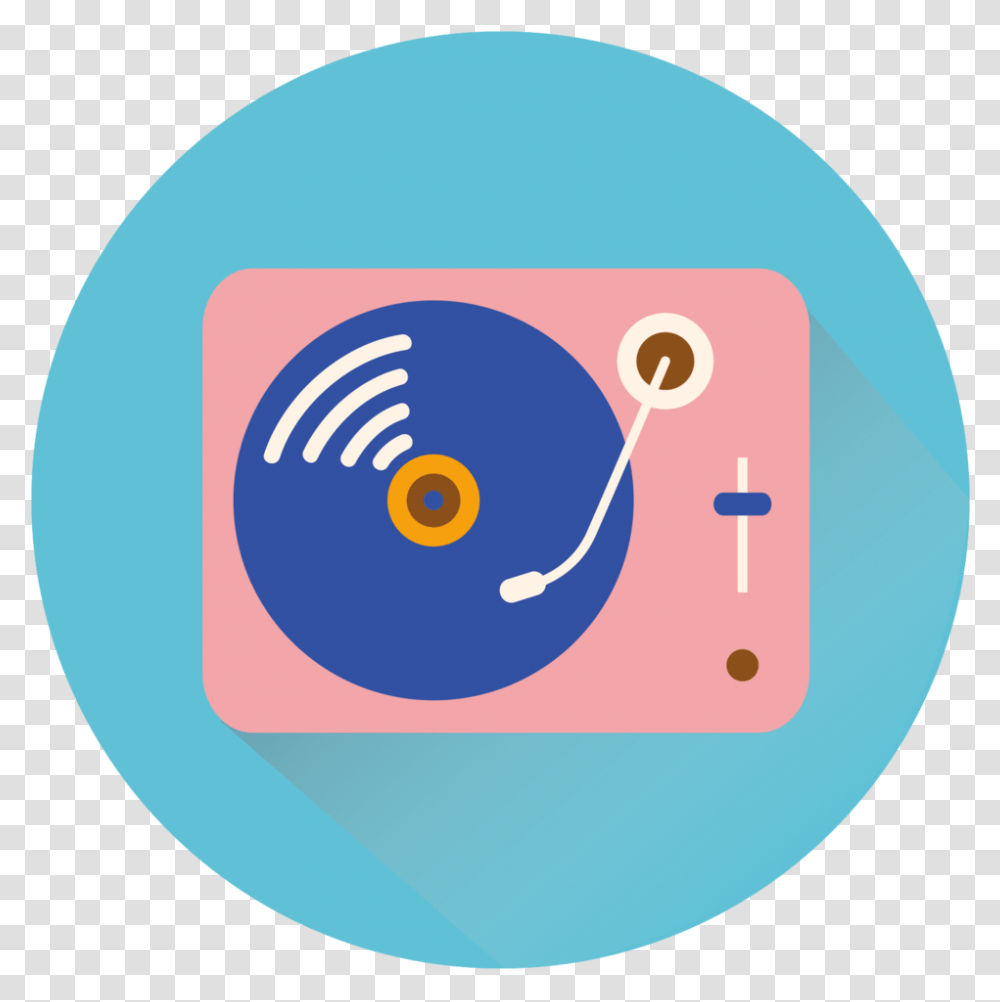 Music Icon Dj Turn Table 1192237 Dot, Electronics, Camera, Webcam, Monitor Transparent Png