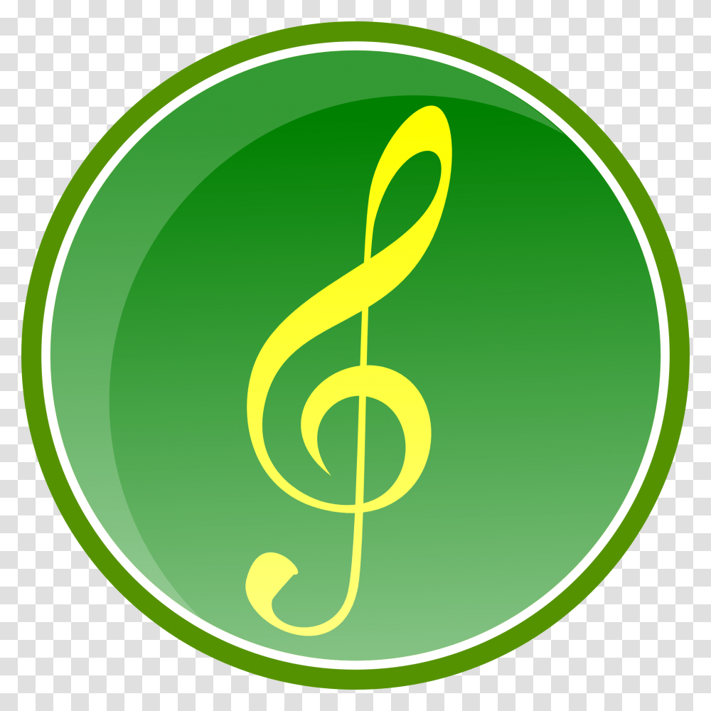 Music Icon Musical Notes Green, Number, Symbol, Text, Tennis Ball Transparent Png