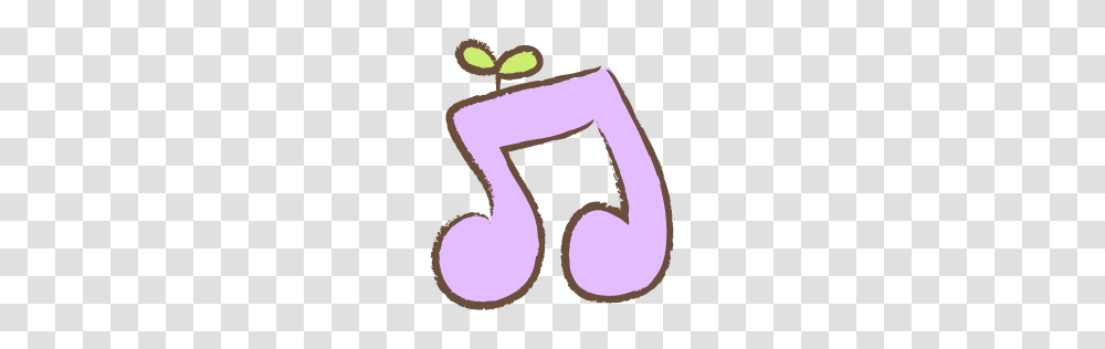 Music Icon Whistlepuff Iconset Firstfear, Number, Purple Transparent Png