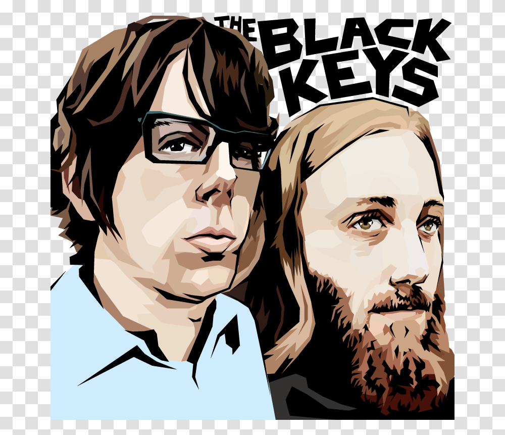 Music Ideas Black Keys, Face, Person, Sunglasses, Head Transparent Png