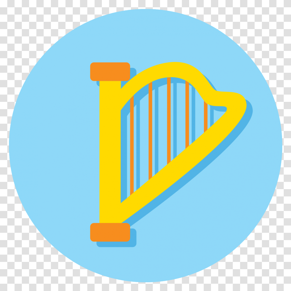 Music Instrument Icon Harp 1206636 Vertical, Word, Logo, Symbol, Text Transparent Png
