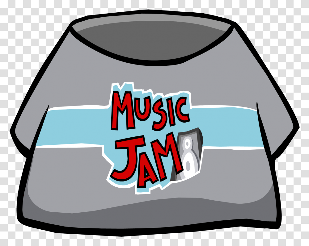 Music Jam T Shirt Club Penguin Rewritten Wiki Fandom Club Penguin Music Jam Shirt, First Aid, Text, Label Transparent Png