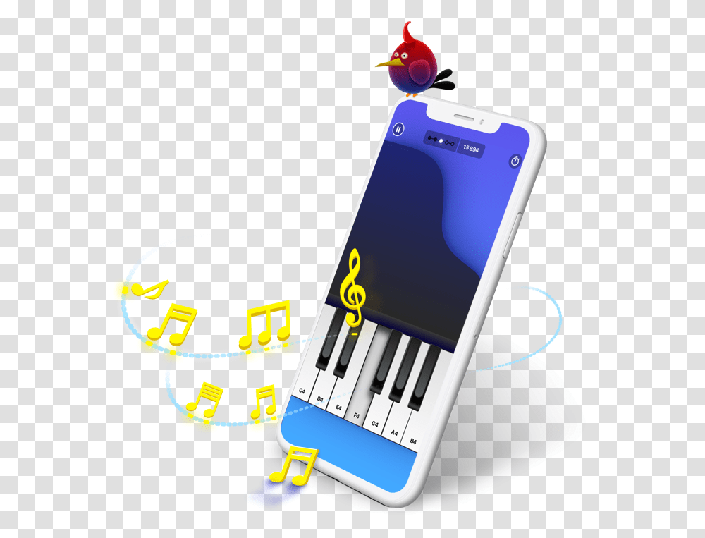 Music Keyboard Musical Keyboard, Mobile Phone, Electronics, Cell Phone Transparent Png