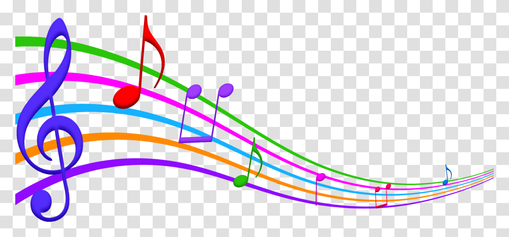 Music, Light, Bow Transparent Png