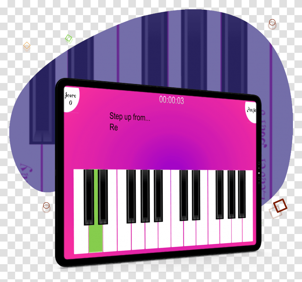 Music Maze Pro2 Download The Best Piano Learning App Musical Keyboard, Electronics, Scoreboard Transparent Png