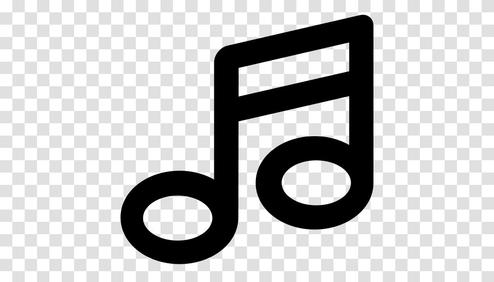Music Musical Note Icon With And Vector Format For Free, Gray, World Of Warcraft Transparent Png
