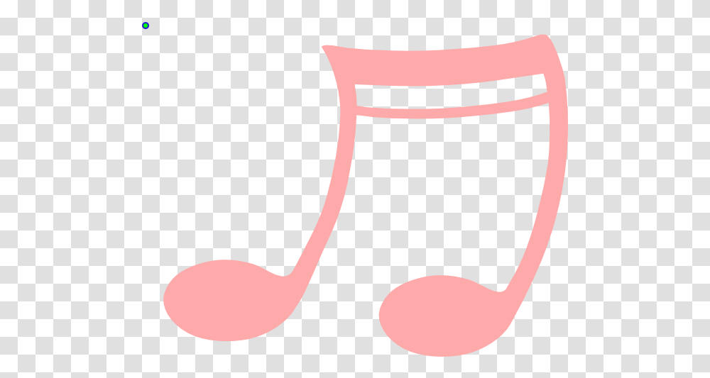 Music Note Clip Art Pink Music Note Clipart, Text, Furniture, Glass, Flamingo Transparent Png