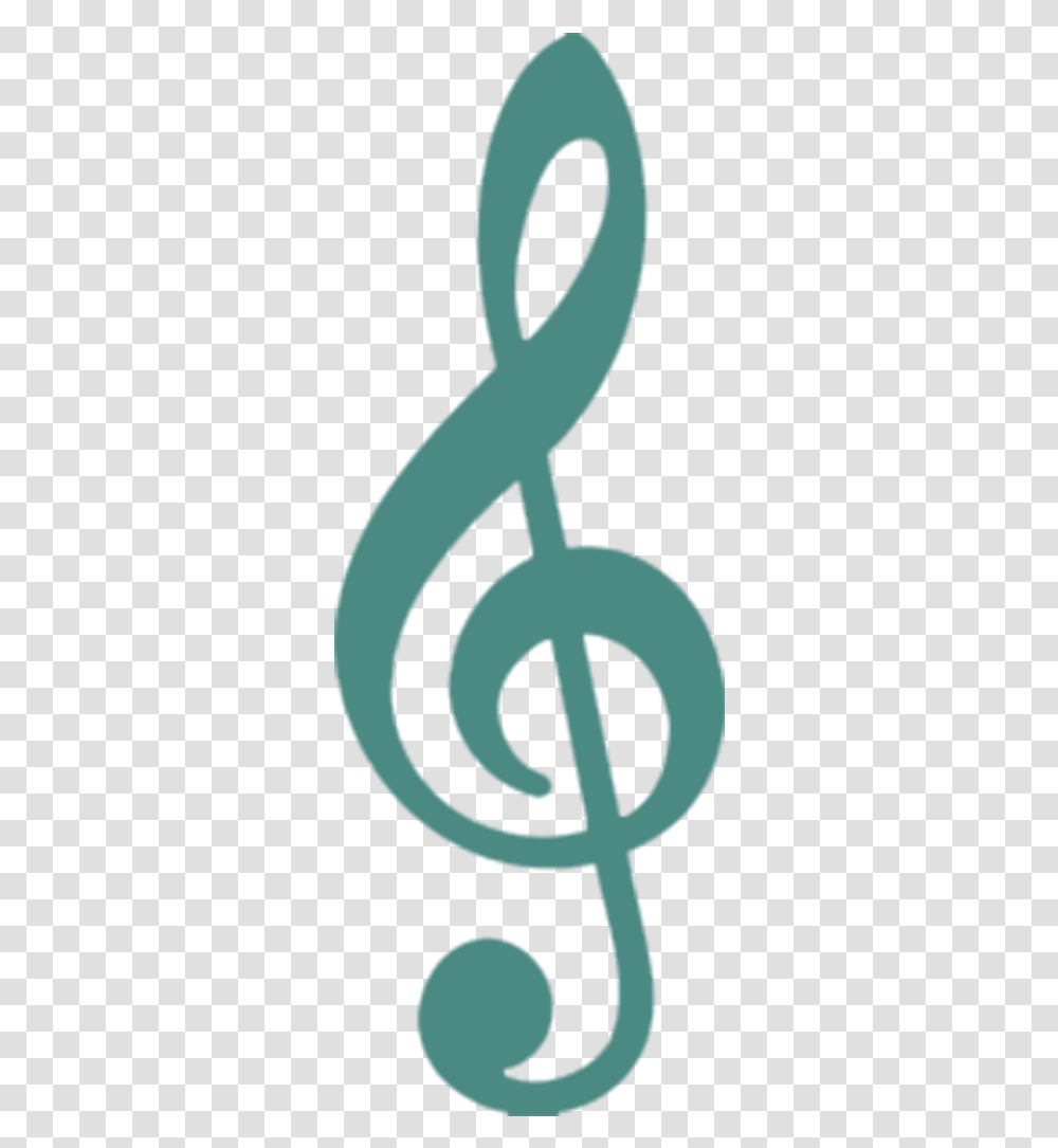 Music Note Green The Jettymarshfield Blue Treble Clef, Symbol, Logo, Trademark, Text Transparent Png