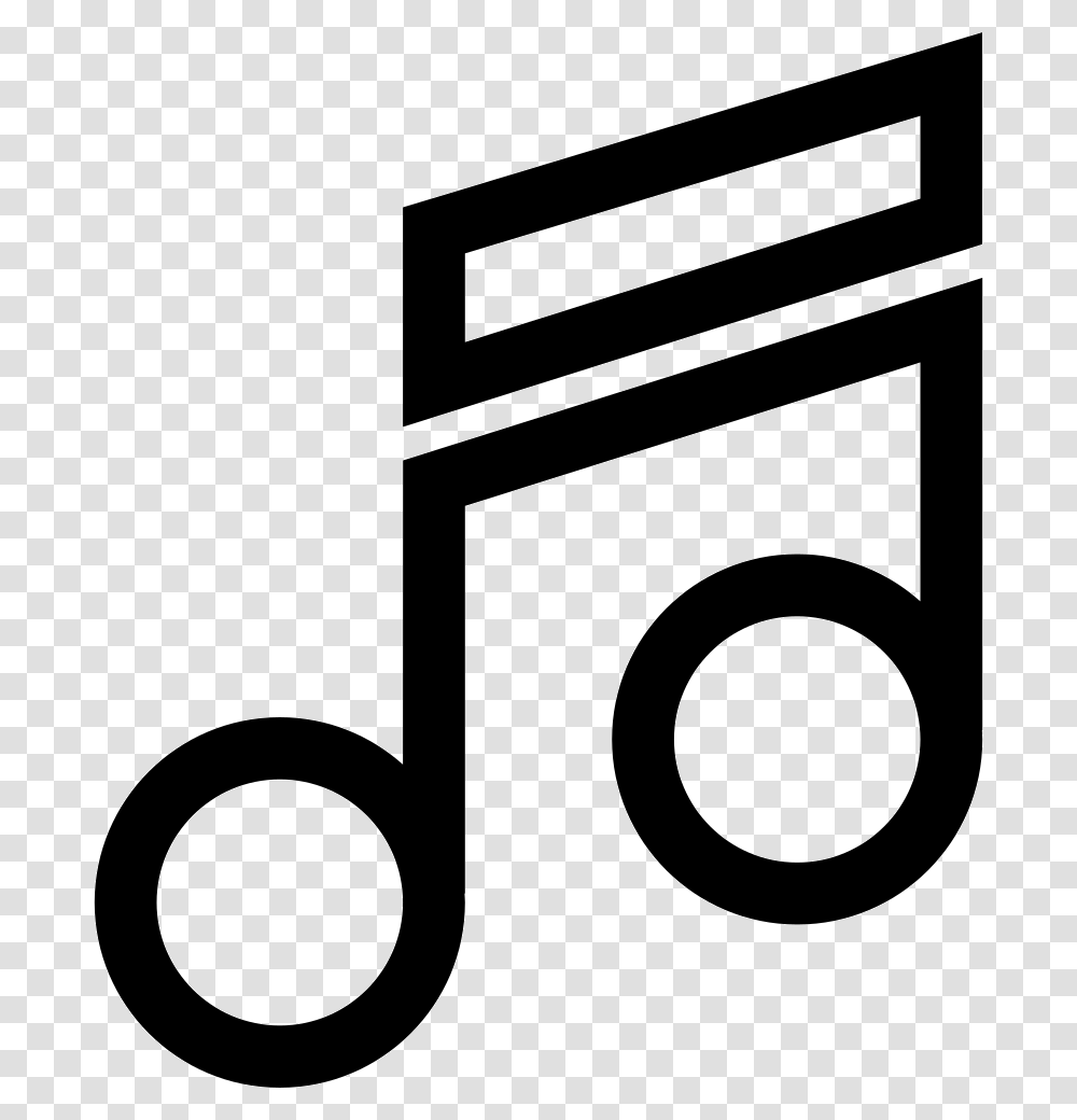 Music Note Quaver Icon Free Download, Word, Mailbox Transparent Png