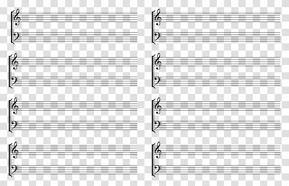 Music Notes 2 Columns Paper Main Image Parallel, Gray, World Of Warcraft Transparent Png