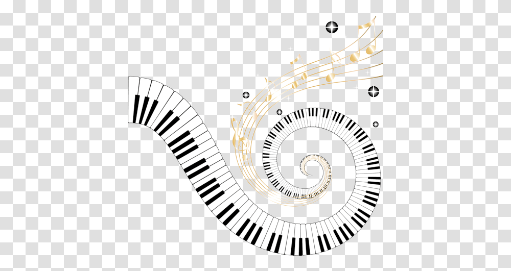 Music Notes Art Backgrounds Music Notes Background, Spiral, Coil Transparent Png