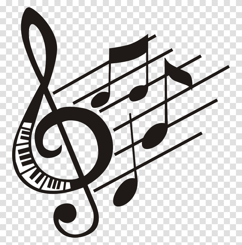 Music Notes, Bow, Logo Transparent Png