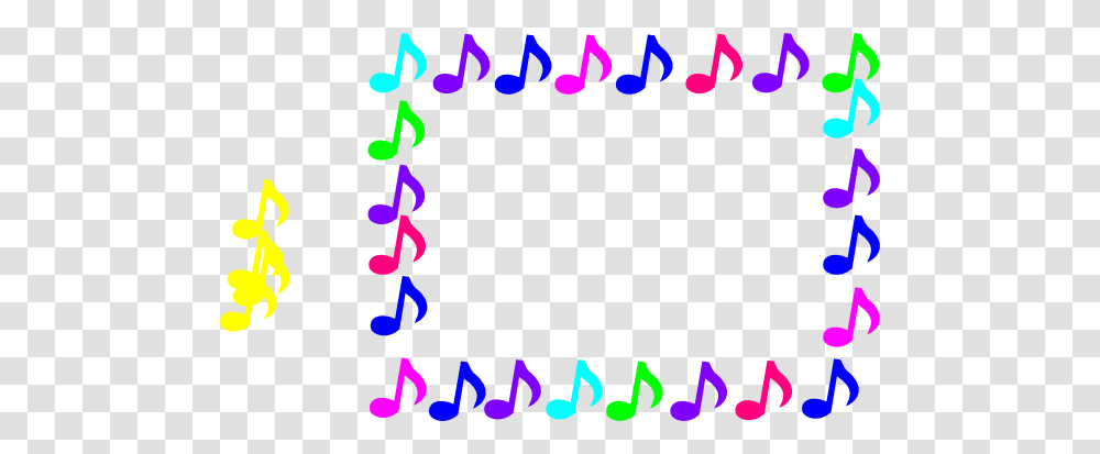 Music Notes Clipart Colourful, Alphabet, Handwriting, White Board Transparent Png