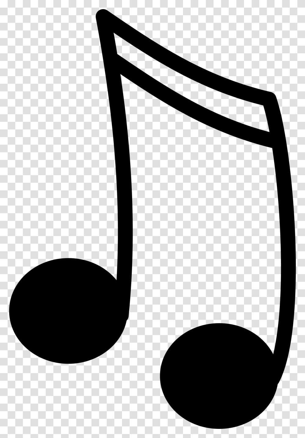 Music Notes Clipart Melonheadz, Gray, World Of Warcraft Transparent Png