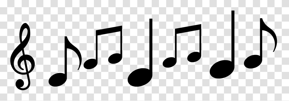 Music Notes Clipart Quavers, Gray, World Of Warcraft Transparent Png
