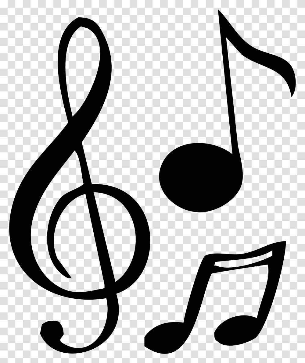 Music Notes Clipart, Number, Alphabet Transparent Png