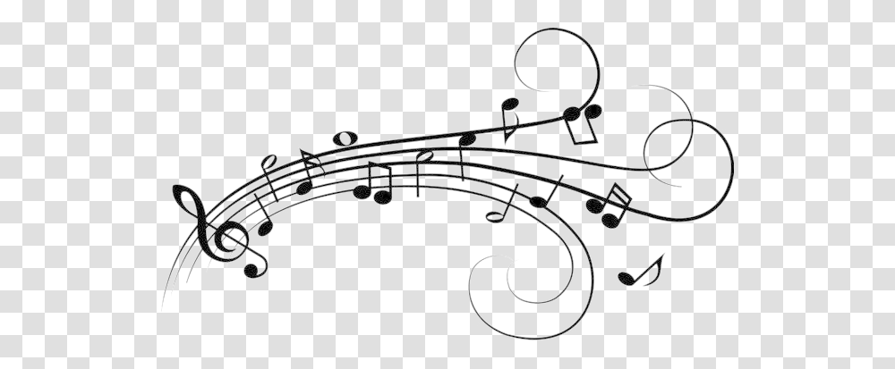 Music Notes Download Free Flowing Music Notes Clipart, Accessories, Accessory, Jewelry, Gun Transparent Png