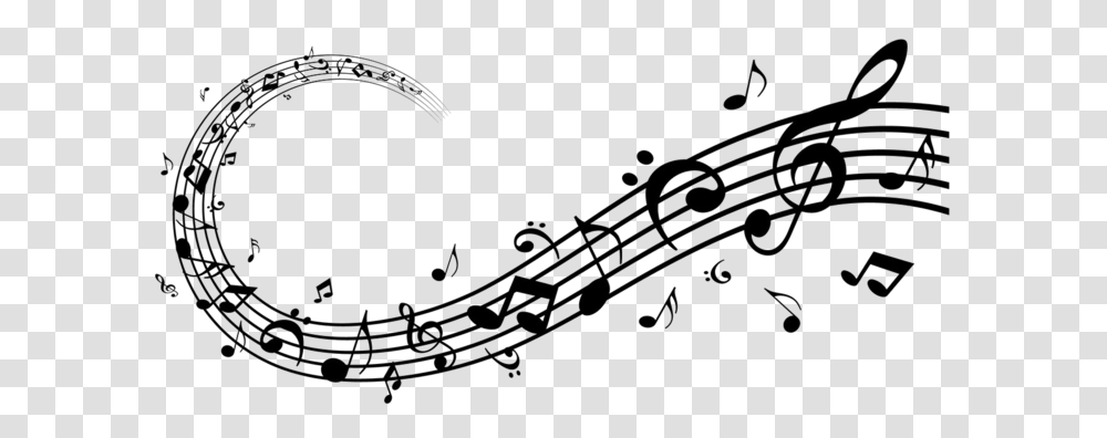 Music Notes, Lace Transparent Png