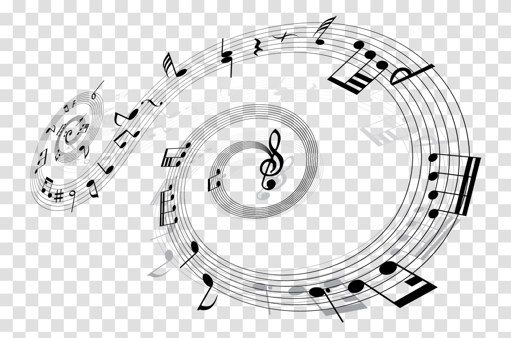 Music Notes Listening To Music Baby 900x720 Music Hd Wallpaper, Spiral, Photography, Cooktop, Indoors Transparent Png