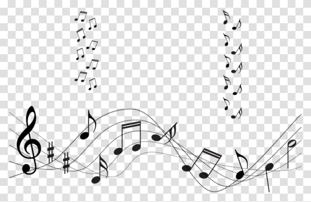 Music Notes Musicnotes Staff Dancing Clip Art Music Notes, Number, Alphabet Transparent Png
