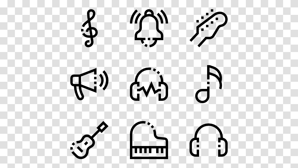 Music Notes Vector New Year, Gray, World Of Warcraft Transparent Png