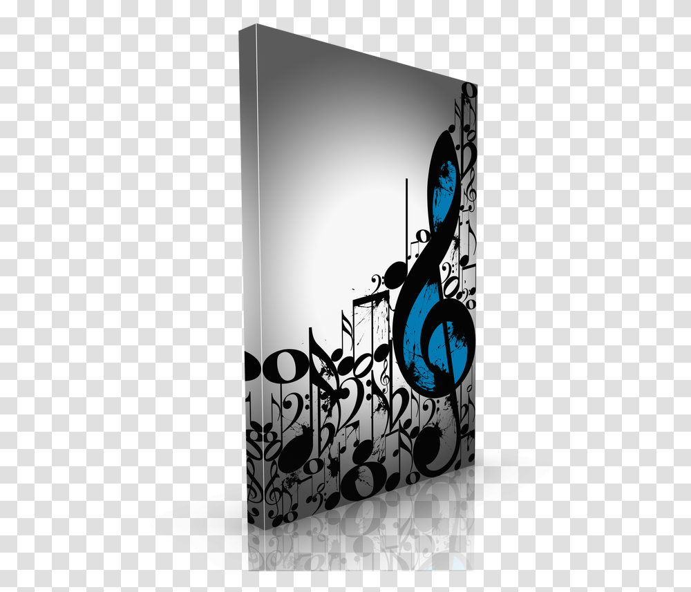 Music Notes Vertical, Text, Art Transparent Png