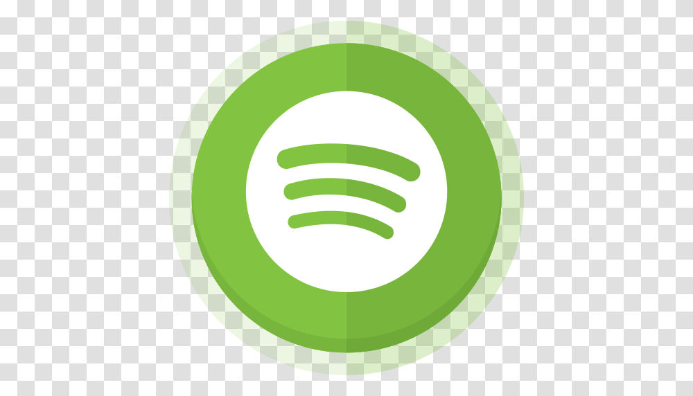 Music Online Spotify Spotify Logo Icon, Tennis Ball, Plant Transparent Png