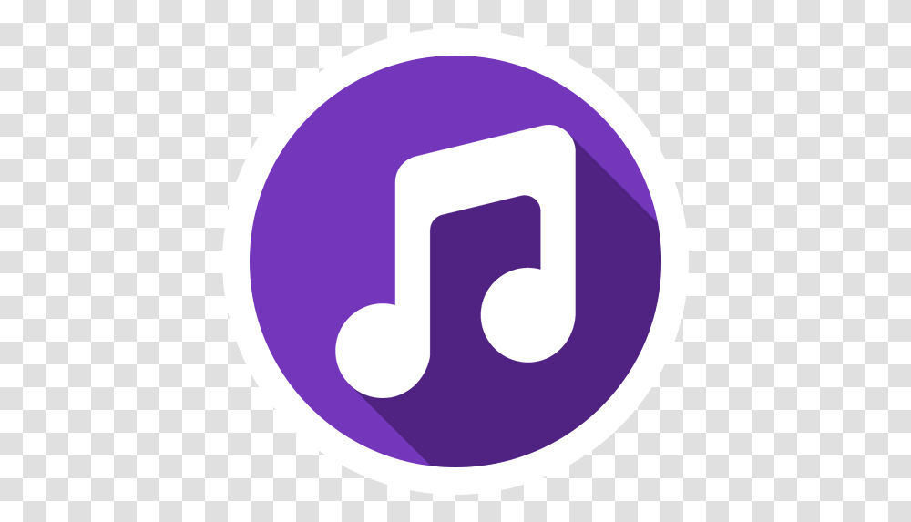Music Player Purple Music Player Icon, Text, Symbol, Logo, Trademark Transparent Png