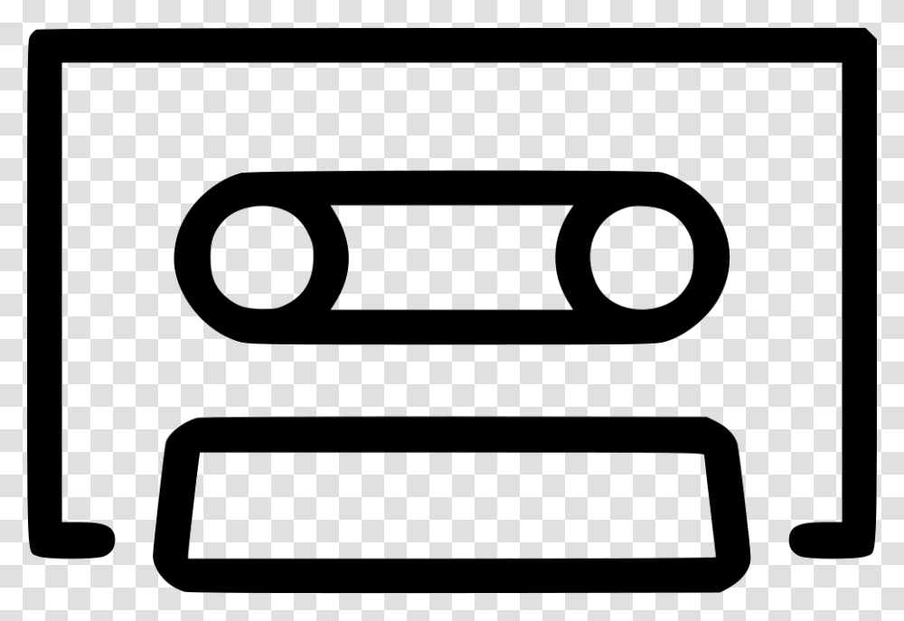 Music Playing Cassette Tape Icon Free Download, Label, Sticker Transparent Png
