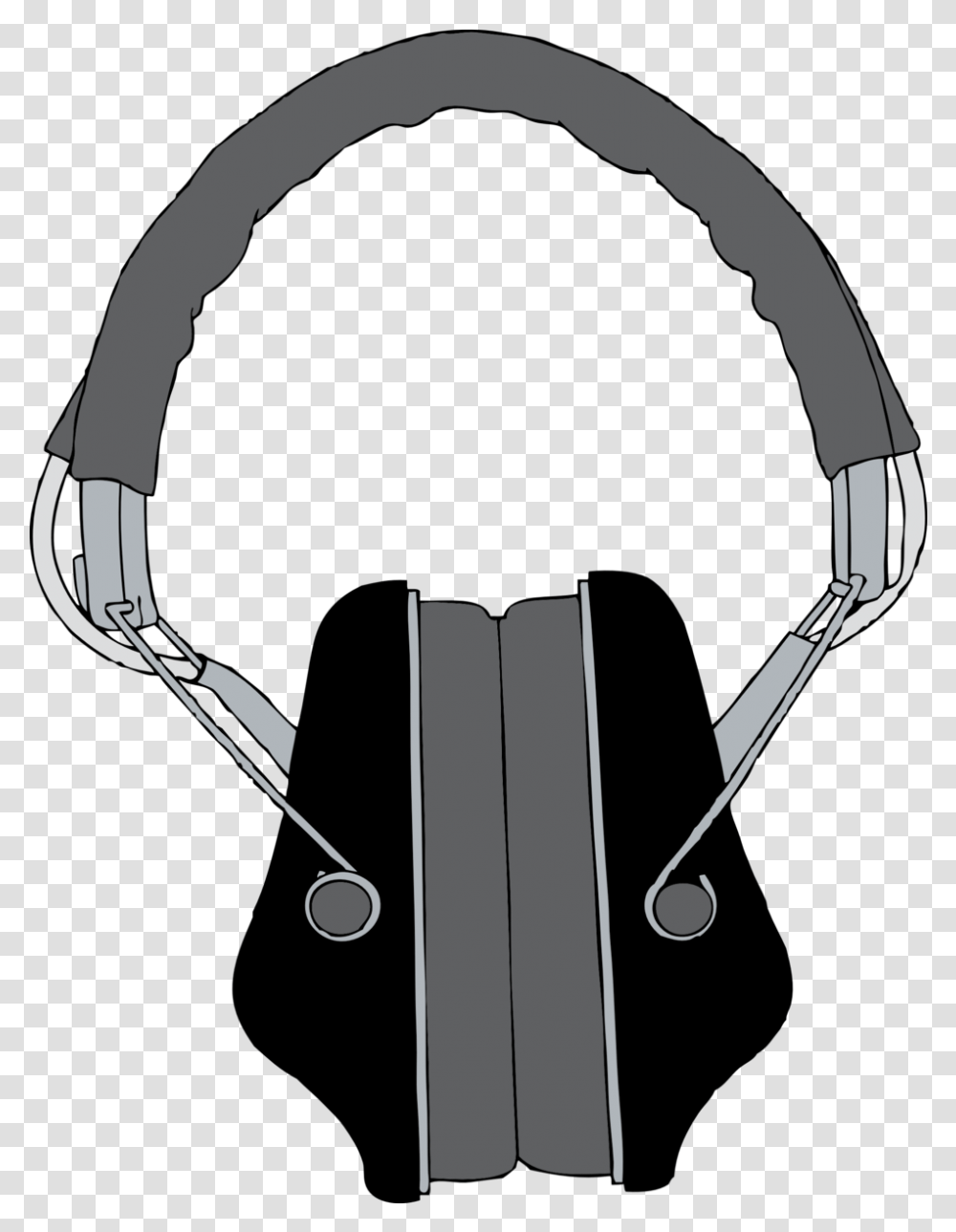 Music Silhouette Recreation Cartoon Headphones Clip Art, Electronics, Headset Transparent Png