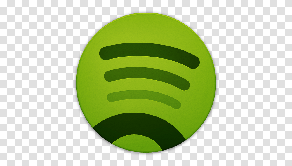Music Spotify 2010 Logo, Symbol, Trademark, Tennis Ball, Sport Transparent Png