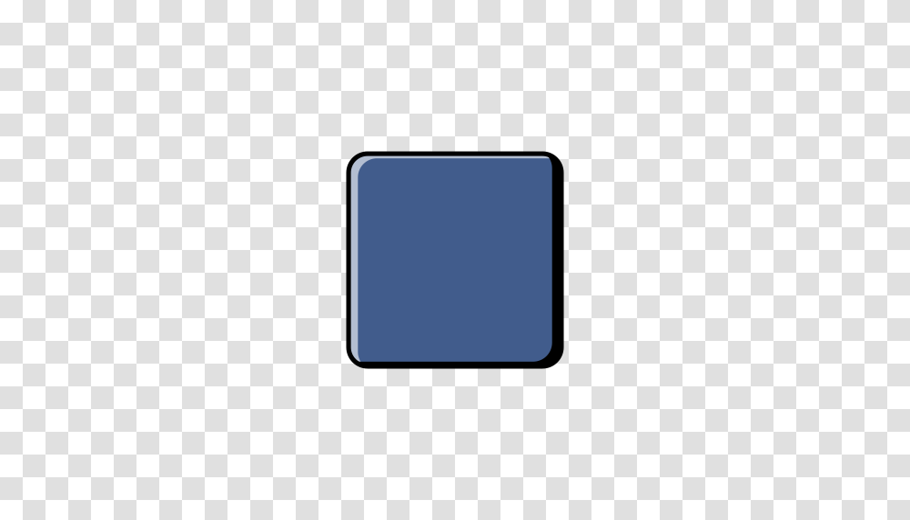 Music Square Stop Play Pause Blue Icon Free Of Music Player, Computer, Electronics, Hardware, Mat Transparent Png